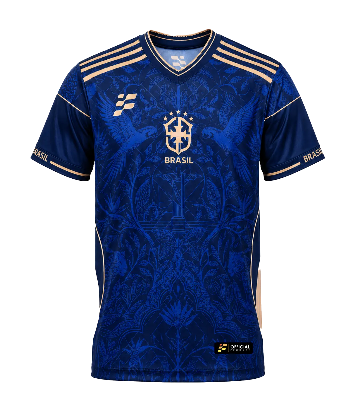 Camisa Brasil Azul FYNT
